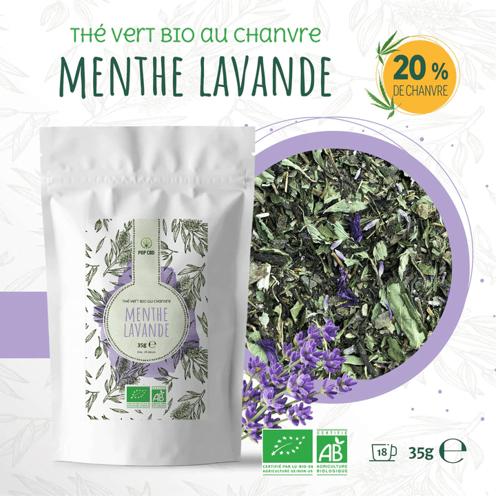 Thé menthe lavande